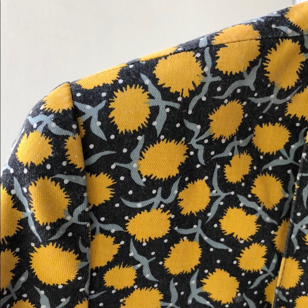 Dandelion Print Blazer 80’s / 90’s - Picture 4 of 5